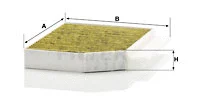 Salono filtras MANN-FILTER FP 26 023/1