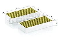 Salono filtras MANN-FILTER FP 26 028-2