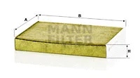 Salono filtras MANN-FILTER FP 27 009
