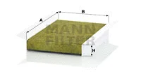Salono filtras MANN-FILTER FP 2747