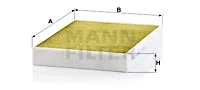 Salono filtras MANN-FILTER FP 2847/1
