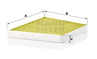 Salono filtras MANN-FILTER FP 3172/1