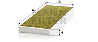 Salono filtras MANN-FILTER FP 50 001