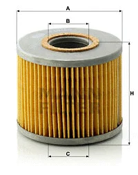 Alyvos filtras MANN-FILTER H 1018/2 n