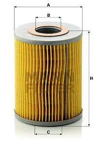 Alyvos filtras MANN-FILTER H 1038 x
