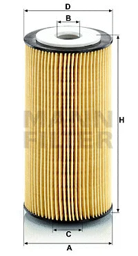 Alyvos filtras MANN-FILTER H 11 006 z