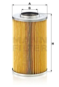 Hidraulinės sistemos filtras MANN-FILTER H 12 010