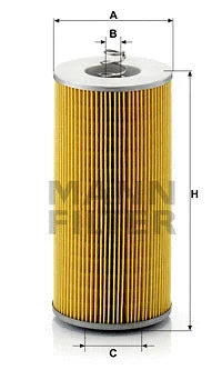 Alyvos filtras MANN-FILTER H 12 110/3