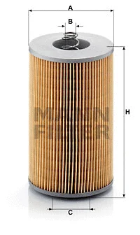Alyvos filtras MANN-FILTER H 13 127/1