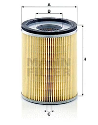 Alyvos filtras MANN-FILTER H 1366 x
