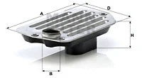 Automatinės transmisijos hidraulinis filtras MANN-FILTER H 2120 x KIT