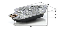 Automatinės transmisijos hidraulinis filtras MANN-FILTER H 2426 KIT