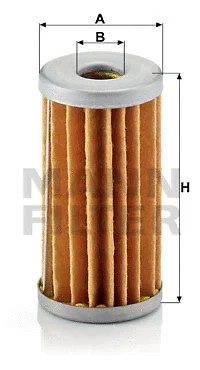Kuro filtras MANN-FILTER H 42