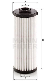 Automatinės transmisijos hidraulinis filtras MANN-FILTER H 6031 z