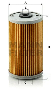 Alyvos filtras MANN-FILTER H 614 x