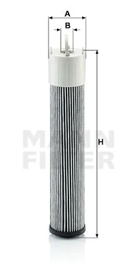 Hidraulinės sistemos filtras MANN-FILTER H 7010