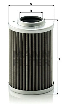 Automatinės transmisijos hidraulinis filtras MANN-FILTER H 710/1 x