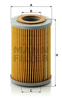 Alyvos filtras MANN-FILTER H 816 x