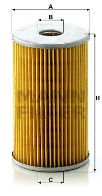 Alyvos filtras MANN-FILTER H 820/3 x