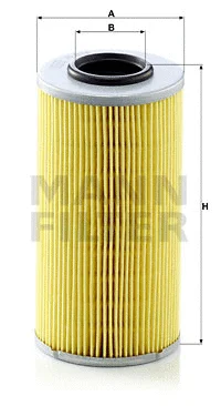 Automatinės transmisijos hidraulinis filtras MANN-FILTER H 835 x