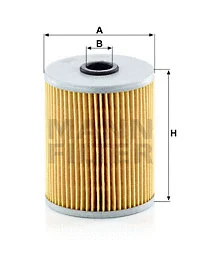 Hidraulinės sistemos filtras MANN-FILTER H 929/3