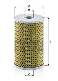 Alyvos filtras MANN-FILTER H 932/2 t