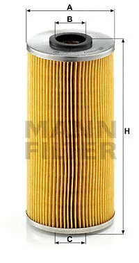 Alyvos filtras MANN-FILTER H 943/2 t