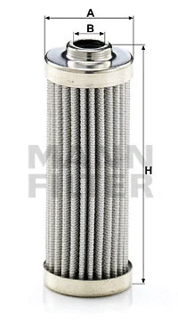 Hidraulinės sistemos filtras MANN-FILTER HD 45/3