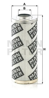 Hidraulinės sistemos filtras MANN-FILTER HD 725