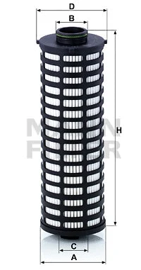 Alyvos filtras MANN-FILTER HU 11 002 x