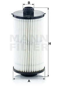 Alyvos filtras MANN-FILTER HU 12 008 x
