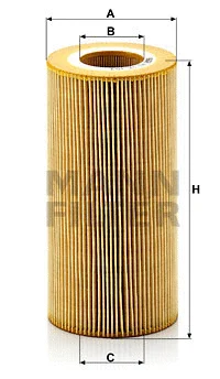 Alyvos filtras MANN-FILTER HU 12 103 x