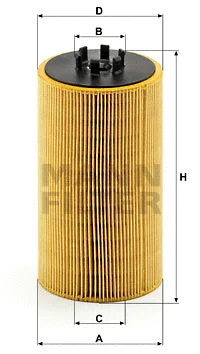 Alyvos filtras MANN-FILTER HU 1390 x
