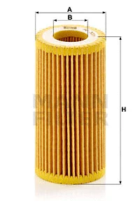 Alyvos filtras MANN-FILTER HU 5001 z