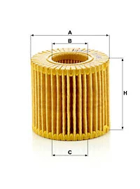 Alyvos filtras MANN-FILTER HU 6006 z