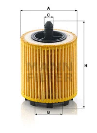 Alyvos filtras MANN-FILTER HU 6007 x