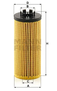 Alyvos filtras MANN-FILTER HU 6012 z KIT