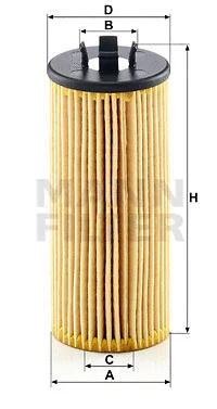 Alyvos filtras MANN-FILTER HU 6015 z KIT