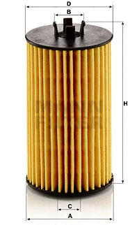 Alyvos filtras MANN-FILTER HU 6018 z