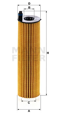 Alyvos filtras MANN-FILTER HU 6020 z