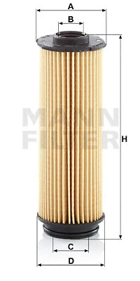 Alyvos filtras MANN-FILTER HU 6022 z