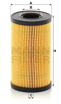 Alyvos filtras MANN-FILTER HU 6024 z