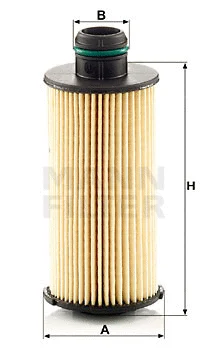 Alyvos filtras MANN-FILTER HU 6026 z