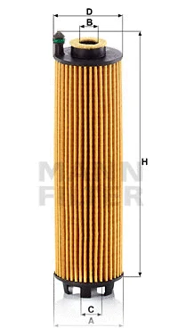 Alyvos filtras MANN-FILTER HU 6028 z