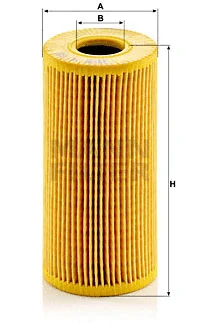 Alyvos filtras MANN-FILTER HU 618 y