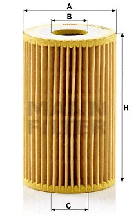 Alyvos filtras MANN-FILTER HU 7001 x