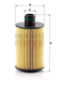 Alyvos filtras MANN-FILTER HU 7018 z