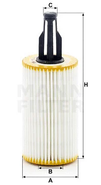 Alyvos filtras MANN-FILTER HU 7025 z