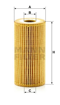 Alyvos filtras MANN-FILTER HU 7027 z