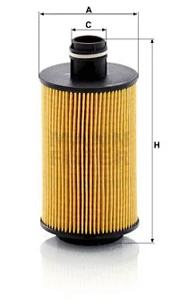 Alyvos filtras MANN-FILTER HU 7030 z